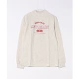 ハイネック プリントロンT カレッジTシャツ | aimoha  | 詳細画像59 