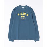 ハイネック プリントロンT カレッジTシャツ | aimoha  | 詳細画像56 