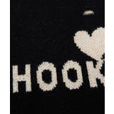 HOOK  original  ボロボロのハート総柄クレイジーステッチカーディガン | HOOK | 詳細画像12 