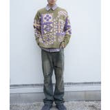 HOOK -original- 北欧模様パッチワーク風ニット【AW】 | HOOK | 詳細画像17