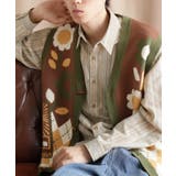 HOOK original 「レトロの思い出」アーガイル柄前開きニットベスト | HOOK | 詳細画像12