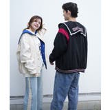 HOOK original リバーシブルセーラーカラーブルゾンジャケット | HOOK | 詳細画像5