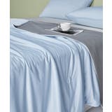 ブルー | 冷感シルクブランケット 大きさ200×180 | aimoha 