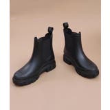 ショートレインブーツ 厚底 長靴 ショートブーツ | aimoha  | 詳細画像7 