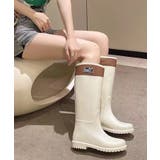 ハイトップレインブーツ 梅雨 ロングレインブーツ 長靴 | aimoha | 詳細画像6