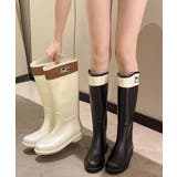 ハイトップレインブーツ 梅雨 ロングレインブーツ 長靴 | aimoha | 詳細画像11