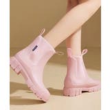 ショートレインブーツ 長靴 ショートブーツ | aimoha  | 詳細画像3 