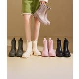 ショートレインブーツ 長靴 ショートブーツ | aimoha  | 詳細画像2 