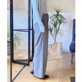 【aimoha】ハイウエストデザインタックスラックス ワイドパンツ ロング丈 | aimoha  | 詳細画像15 