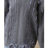 【HOOK】for girls ケーブル編みリボン通しデザインニット【AW】 | HOOK | 詳細画像6 