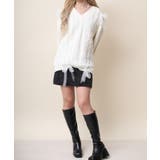 【HOOK】for girls ケーブル編みリボン通しデザインニット【AW】 | HOOK | 詳細画像7 