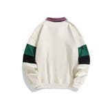 HOOK  original  アメカジカートゥーンキャラクター刺繍袖配色切り替… | HOOK | 詳細画像4 