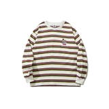 HOOK  original  アメカジワンポイント刺繍マルチボーダー長袖カット… | HOOK | 詳細画像2 