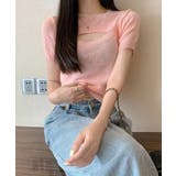 「Jasmine」胸あきデザイン半袖トップス Jasmine Grandiflo… | aimoha | 詳細画像26