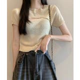 「Jasmine」胸あきデザイン半袖トップス Jasmine Grandiflo… | aimoha | 詳細画像28