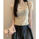 「Jasmine」胸あきデザイン半袖トップス Jasmine Grandiflo… | aimoha | 詳細画像29
