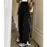 コーデュロイストレートスウェットパンツ | aimoha  | 詳細画像3 