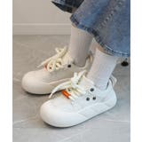 ホワイト | 【shoes365】かわいい ビッグサイズスニーカー | aimoha