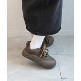ブラウン | 【shoes365】かわいい ビッグサイズスニーカー | aimoha
