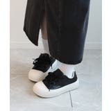 ブラック | 【shoes365】太紐ビッグサイズ スニーカー | aimoha