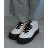 ★【shoes365】ステッチ飾り 厚底スニーカー | aimoha | 詳細画像20