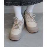 ★【shoes365】ステッチ飾り 厚底スニーカー | aimoha | 詳細画像14