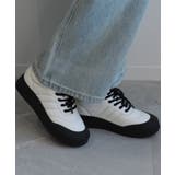 ★【shoes365】ステッチ飾り 厚底スニーカー | aimoha | 詳細画像18