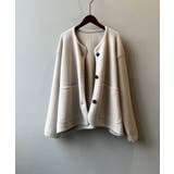 【BANICO】起毛ノーカラージャケット【AW】 | aimoha | 詳細画像12