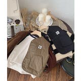 【aimoha-KIDS-】韓国子供服 レトロ裏ボアベスト【AW】 | aimoha kids | 詳細画像7