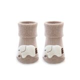 【mosox】かわいい動物モチーフ付き滑り止め入りkids靴下5点セット | aimoha kids | 詳細画像5