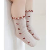 【mosox】かわいい小花柄入りkids靴下3点セット | aimoha kids | 詳細画像5