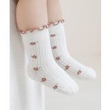 【mosox】かわいい小花柄入りkids靴下3点セット | aimoha kids | 詳細画像4
