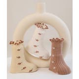 【mosox】かわいい小花柄入りkids靴下3点セット | aimoha kids | 詳細画像3
