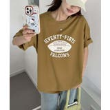 グリーン | レトロプリントTシャツ | aimoha 