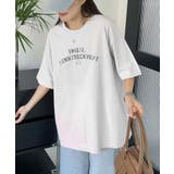 ホワイト | メッセージプリントTシャツ | aimoha 