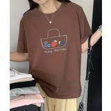 カジュアルプリントTシャツ | aimoha  | 詳細画像2 