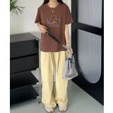 カジュアルプリントTシャツ | aimoha  | 詳細画像3 