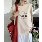 カジュアルプリントTシャツ | aimoha  | 詳細画像6 