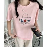 カジュアルプリントTシャツ | aimoha  | 詳細画像7 