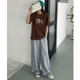 花柄プリントTシャツ | aimoha  | 詳細画像2 