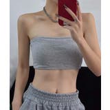 シンプルなバンドゥトップ チューブトップ | aimoha | 詳細画像12