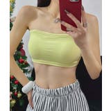 カップ付きバンドゥトップ チューブトップ | aimoha | 詳細画像18