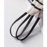 ボーダー柄ハーフトップ | aimoha | 詳細画像1