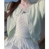 ドット柄リボン付きキャミソール | aimoha | 詳細画像9