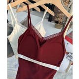 ギャザーデザインキャミソール | aimoha  | 詳細画像10 