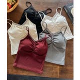 ギャザーデザインキャミソール | aimoha  | 詳細画像17 