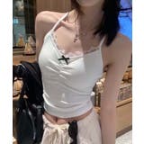 クロスバックリボン付きキャミソール | aimoha  | 詳細画像13 