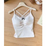 クロスバックリボン付きキャミソール | aimoha  | 詳細画像14 