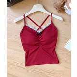 クロスバックリボン付きキャミソール | aimoha  | 詳細画像15 