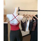 クロスバックリボン付きキャミソール | aimoha  | 詳細画像5 